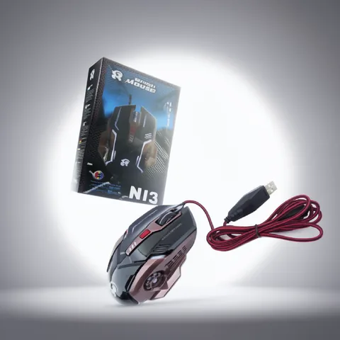 Mouse Gamer N3, Con USB, Luz, 6 Botones - imagen 2