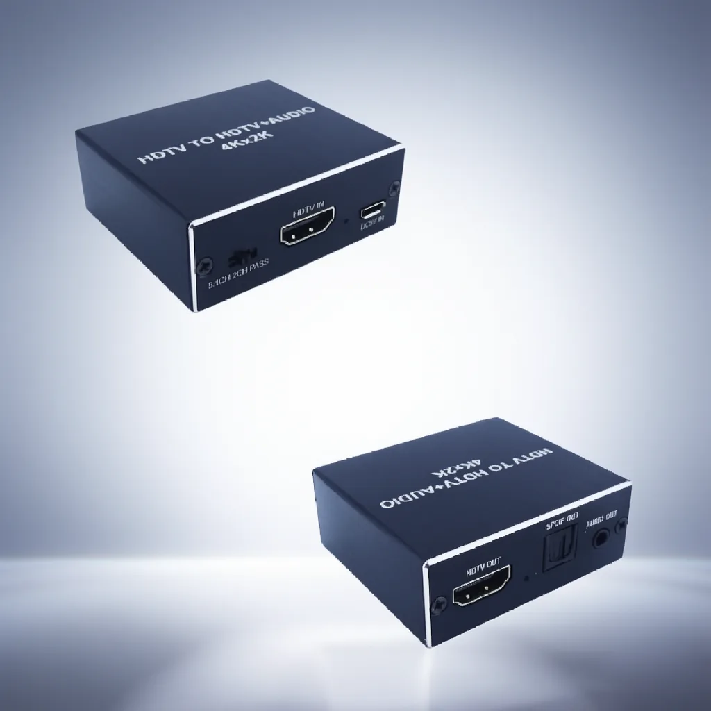 Convertidor Extractor De Audio HDMI A HDMI-Optico Con Jack 3.5 MM - imagen 8