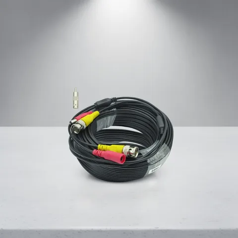 Cable Para Camara De Vigilancia, 30 Metros BNC+ DC. En Bolsa - imagen 2