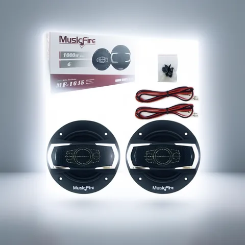 Parlante MUSICFIRE MF-1065 De 6” Y 1000 Watt, El Par. En Caja. - imagen 4