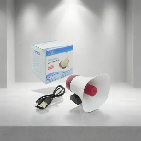 Megafono Mp3 5 Volt Recargable, Graba, TF, USB, C/Iman. - imagen 2