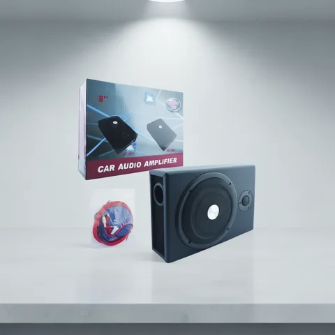 Subwoofer Amplificado Para Auto Modelo PC-801 De 1500 Watt Y Tamaño 8 Pulgadas - imagen 4