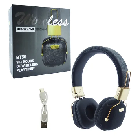 Audifono Cintillo Bluetooth Modelo B50 Con FM, TF Y Recargable. - imagen 1