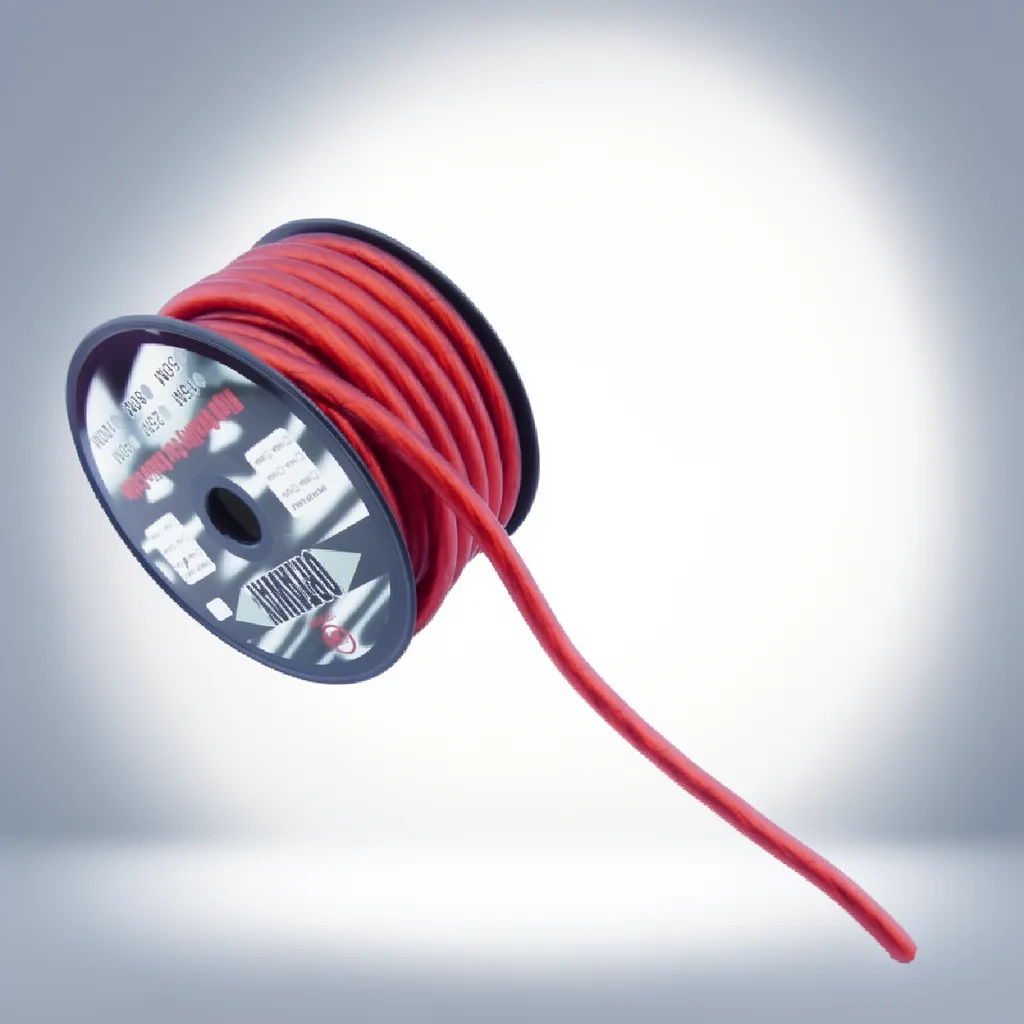 Rollo De Cable Para Amplificador Marca ORTAWAY, Audio De Auto, 15 Mts - imagen 8