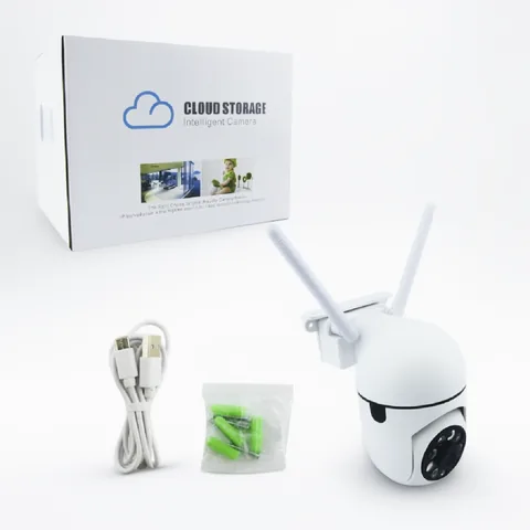 Camara De Vigilancia IP Mini WIFI De 8 LED Con Detector De Movimiento. - imagen 2