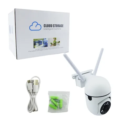 Camara De Vigilancia IP Mini WIFI De 8 LED Con Detector De Movimiento. - imagen 1