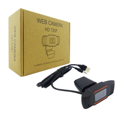 Camara Web Q8, Full HD 720P, Con USB, Plug And Play, Incluye Microfono. - imagen 1