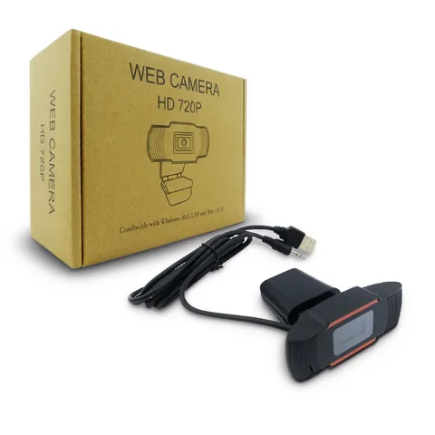 Camara Web Q8, Full HD 720P, Con USB, Plug And Play, Incluye Microfono. - imagen 2