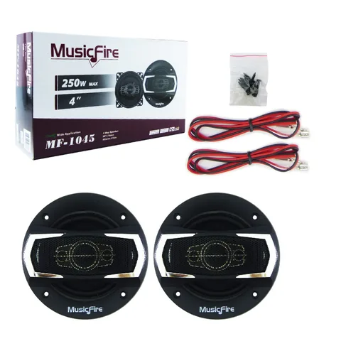 Parlante MUSICFIRE, MF-1045 De 4” Y 250 Watt. Set X2. - imagen 1