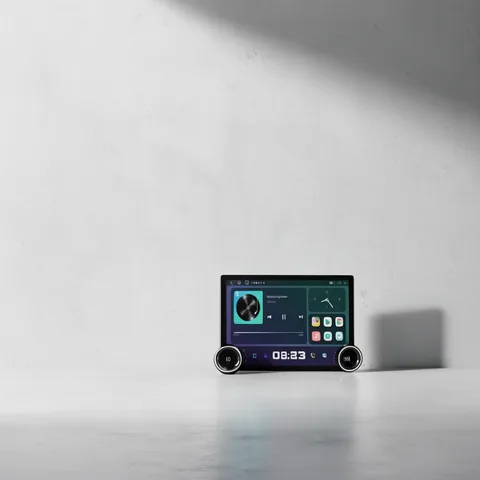 Radio Para Auto Con Pantalla 10.1 Pulgadas Con Carplay Y Android, Pantalla Touch Y Botones Redondos. - imagen 4