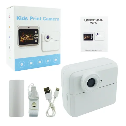 Camara Digital Para Niños Modelo F88 Con Impresora Y Juegos - imagen 1