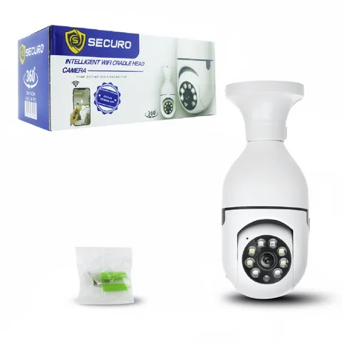 Camara De Vigilancia IP Wifi Tipo Ampolleta Marca SECURO Version 2025, APP JLXCAM. - imagen 4