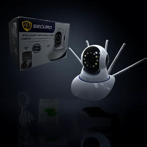 Camara De Vigilancia IP WIFI, Marca Securo, De 5 Antenas. - imagen 2