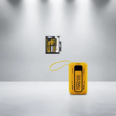 Bateria De Emergencia 22.5 Watt Con Puertos USB Type-C Micro USB Y Cables Integrados De 10.000 Mah Con Linterna - imagen 4