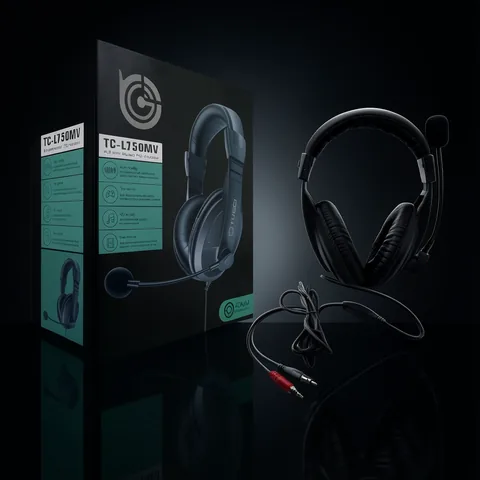 Audifonos Para Pc Con Microfono, PC.  Con Regulador De Volumen. - imagen 2