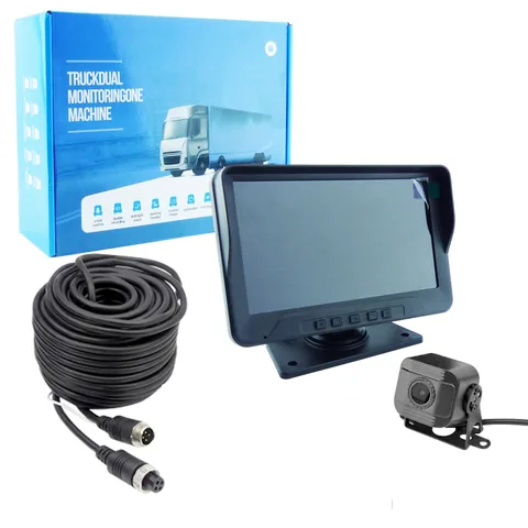 Kit DVR Con Pantalla 7” ,  Camara Integrada Mas Trasera Para Camion - imagen 1