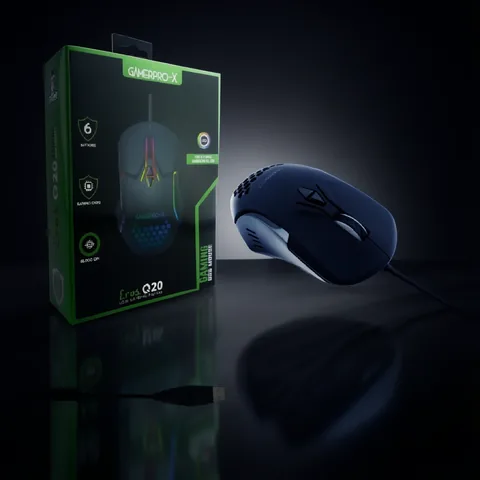 Mouse Gamer USB Eros Q20 GAMEPRO-X 6B - imagen 2