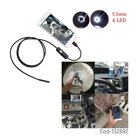 Camara Endoscopica Para Smartphone Con Cable De 5 Metros. OTG Mas Tipo C - imagen 3