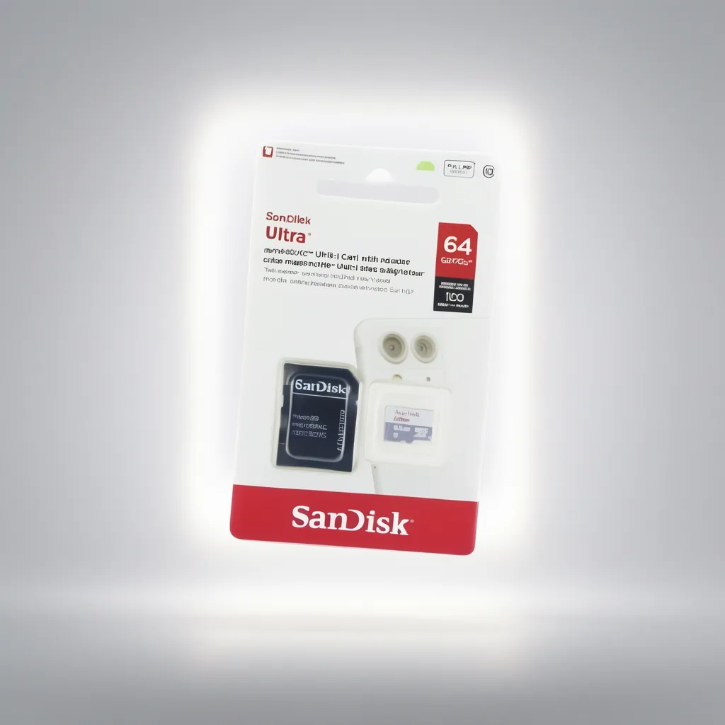 Tarjeta Microsd 64 GB Clase 10, Sandisk Ultra UHS-1 - imagen 5