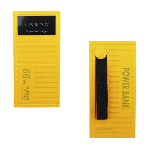 Bateria De Emergencia De 66 Watt 40.000 Mah Conexion De 2 Puertos USB Y 1 PD Variedad De Colores - imagen 3