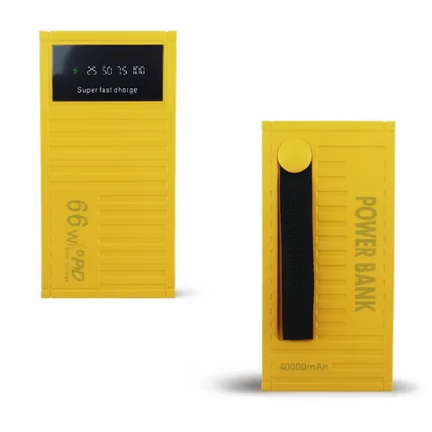 Bateria De Emergencia De 66 Watt 40.000 Mah Conexion De 2 Puertos USB Y 1 PD Variedad De Colores - imagen 4