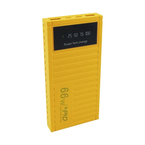 Bateria De Emergencia De 66 Watt 40.000 Mah Conexion De 2 Puertos USB Y 1 PD Variedad De Colores - imagen 1