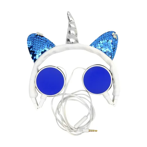 Audifonos Para Niños Con Cable De Vincha Unicornio 3.5Mm, Modelo DMZ-11 - imagen 3