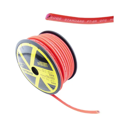 Rollo De Cable Para Amplificador Marca KARLRE Para Auto. 30 Mts Y Grosor De 4 Ga - imagen 3