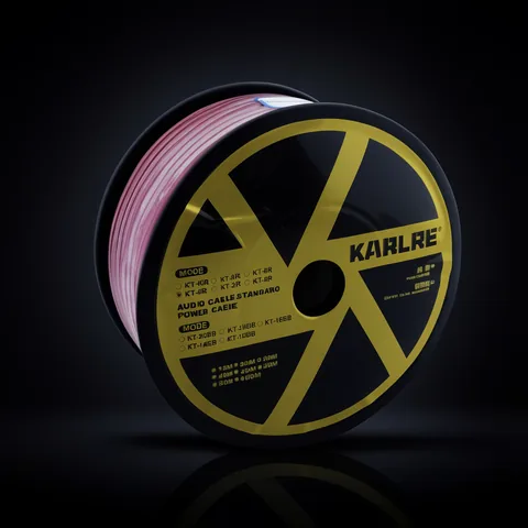 Rollo De Cable Para Amplificador Marca KARLRE Para Auto. 30 Mts Y Grosor De 4 Ga - imagen 2