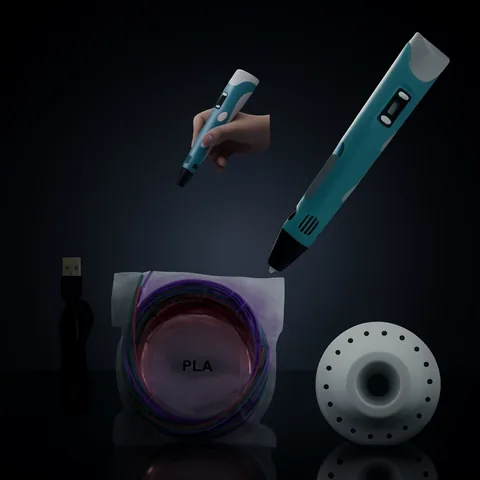 Lapiz Impresora 3D Con Conexion USB En Variedad De Colores - imagen 2