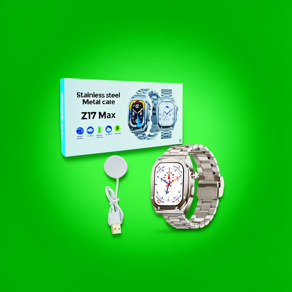Reloj Smartwatch Modelo Z17MAX De Malla En Metal - imagen 9