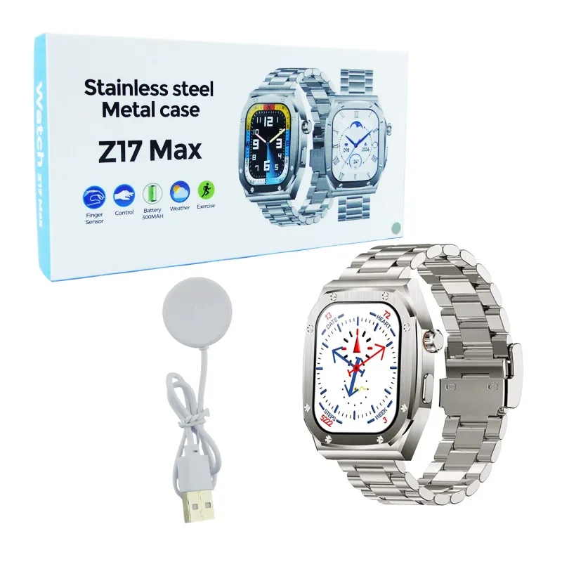 Reloj Smartwatch Modelo Z17MAX De Malla En Metal - imagen 5