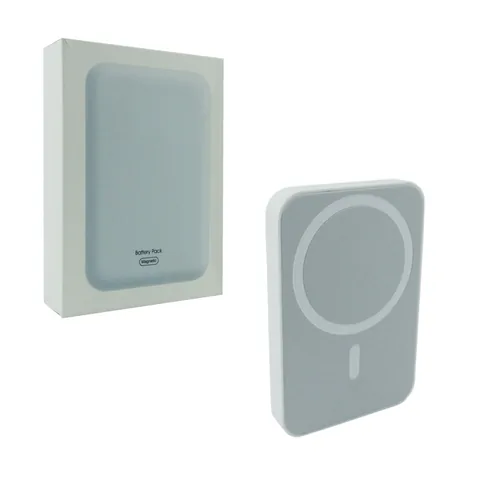 Bateria De Emergencia Inalambrica Para Iphone Carga Magnetica. - imagen 1
