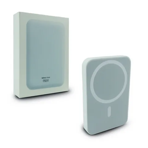 Bateria De Emergencia Inalambrica Para Iphone Carga Magnetica. - imagen 2
