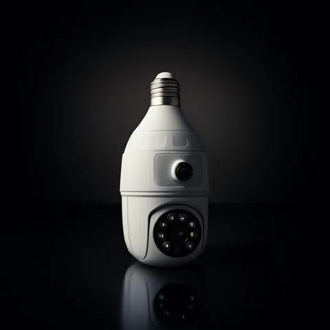 Camara De Vigilancia IP Wifi Tipo Ampolleta Marca JORTAN De 8 LED Y Resolucion De 2 Mp, Compatible Con App YOOSE. - imagen 2