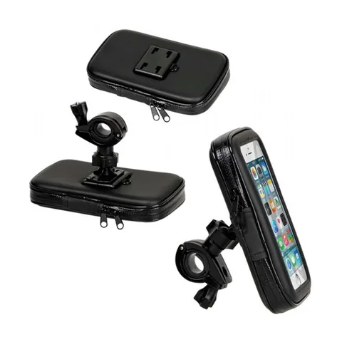 Porta Smartphone Touch Para Moto/Bicicleta De Hasta 5.5”. En Caja - imagen 1