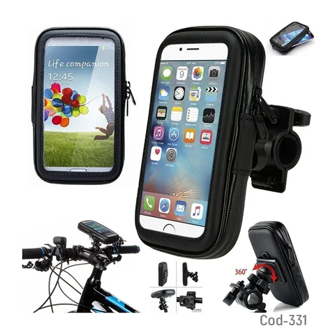 Porta Smartphone Touch Para Moto/Bicicleta De Hasta 5.5”. En Caja - imagen 3