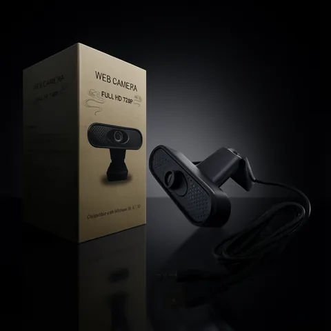 Camara Web Q6, Full HD 720P, Con USB, Plug And Play, Incluye Microfono. - imagen 2