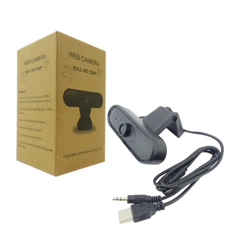 Camara Web Q6, Full HD 720P, Con USB, Plug And Play, Incluye Microfono. - imagen 1