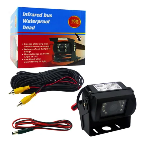 Camara De Retroceso 24 Volt, Sobrepuesta, Con 15 Metros De Cable - imagen 1