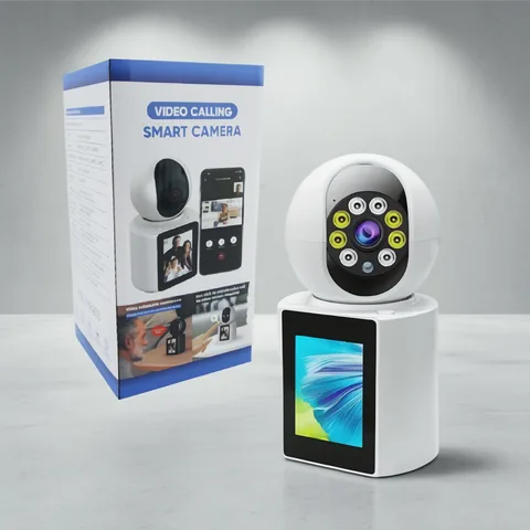 Camara De Vigilancia IP WIFI Con Pantalla, Ideal Para Videollamada. - imagen 2