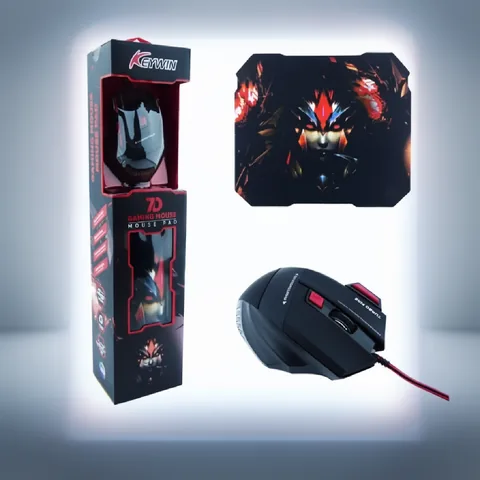Mouse Y Mouse Pad KEYWIN 7B - imagen 4