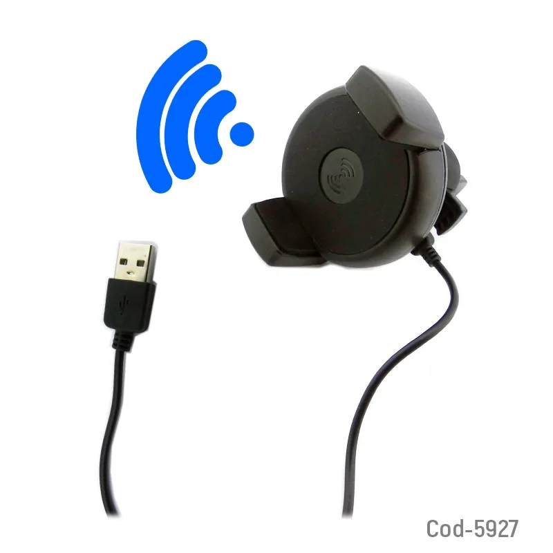Porta Smartphone Y Cargador Inalambrico - imagen 1