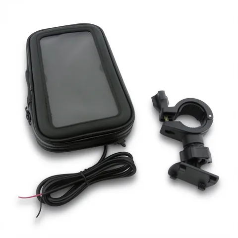 Porta Smartphone USB Impermeable Para Moto, De Alta Calidad. - imagen 2