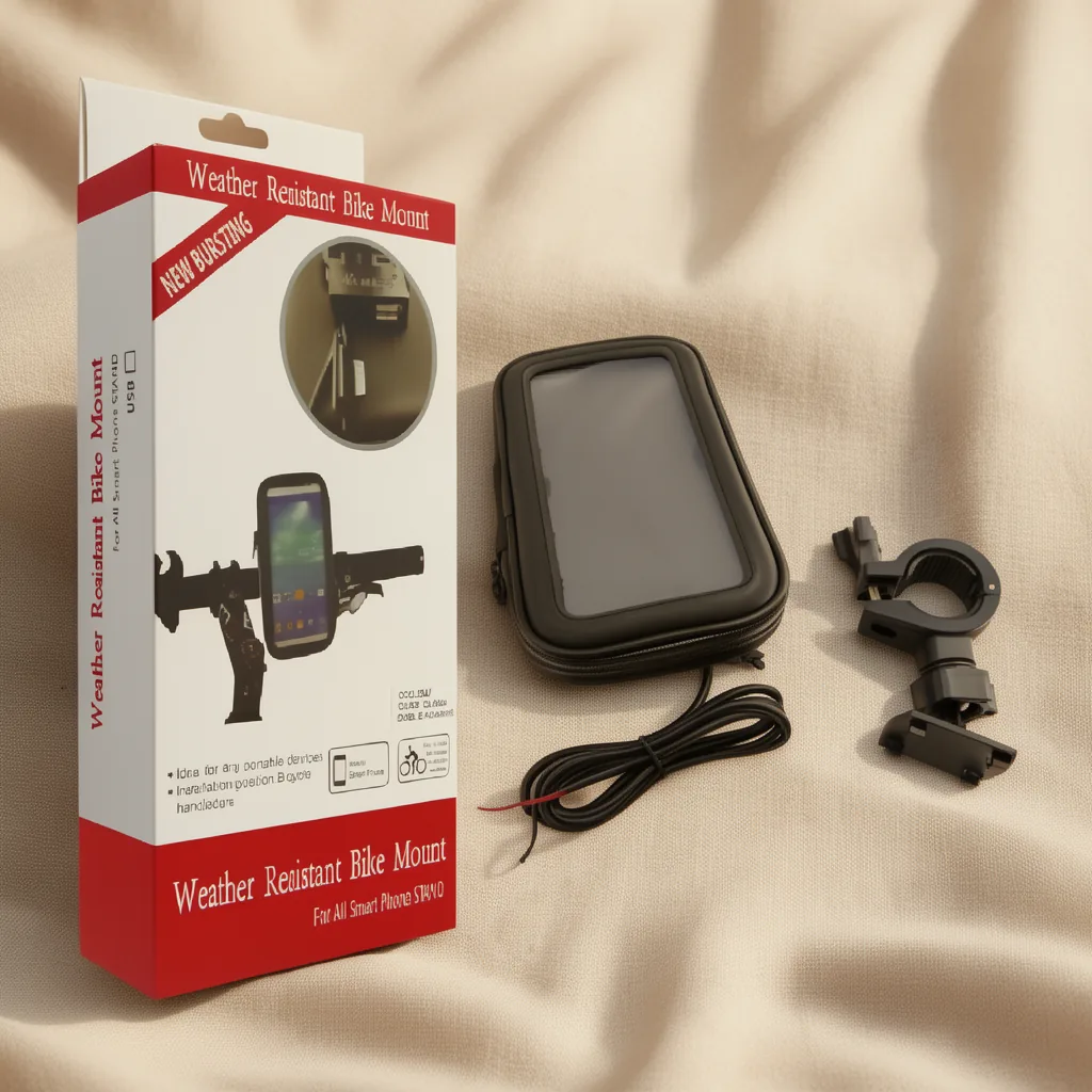 Porta Smartphone USB Impermeable Para Moto, De Alta Calidad. - imagen 9