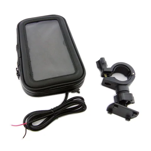 Porta Smartphone USB Impermeable Para Moto, De Alta Calidad. - imagen 1