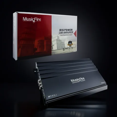 Amplificador Marca MUSICFIRE De 3000 Watt Por 4 Canales A 12 Volt Modelo MF-414 - imagen 2