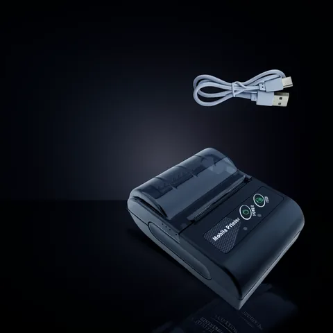 Impresora Termica TYPEC Mini Bluetooth Con 2 Rollos De Papel De 58 Mm. - imagen 2